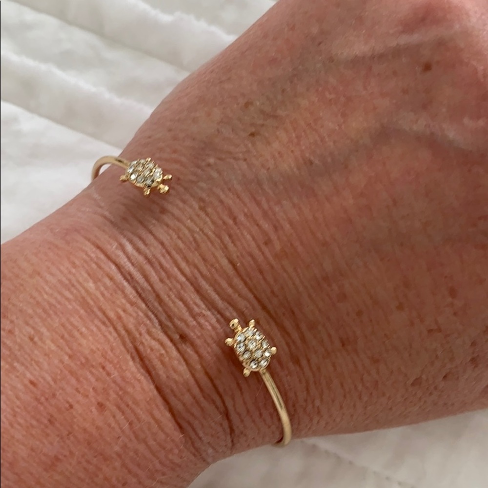 New delicate sea turtle bracelet